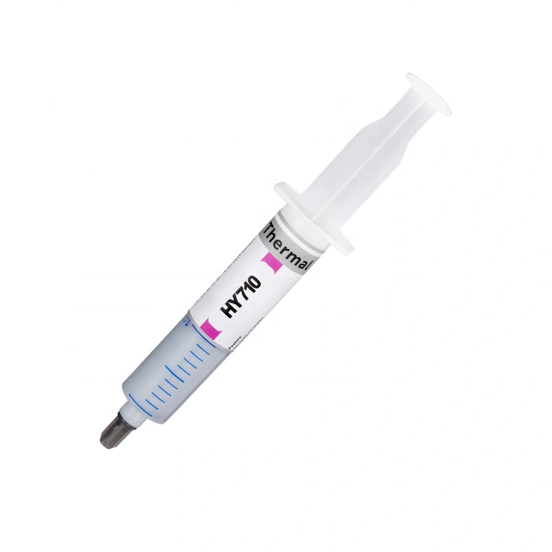 HY710 silver thermal grease syringe for electronics cooling